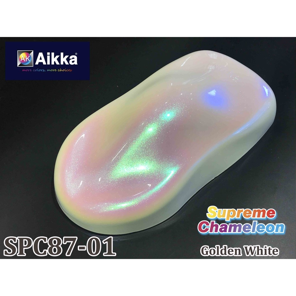 AIKKA SPC87-01 GOLDEN WHITE SUPREME CHAMELEON 2K CAR PAINT – POWER