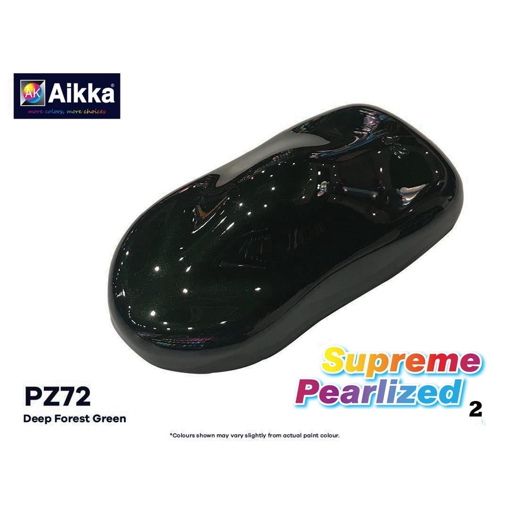 AIKKA PZ72 DEEP FOREST GREEN SUPREME PEARLIZED 2K PAINT – POWER MAX PAINTS SDN. BHD. AIKKA PZ72 DEEP FOREST GREEN SUPREME PEARLIZED 2K PAINT – POWER MAX PAINTS SDN. BHD.