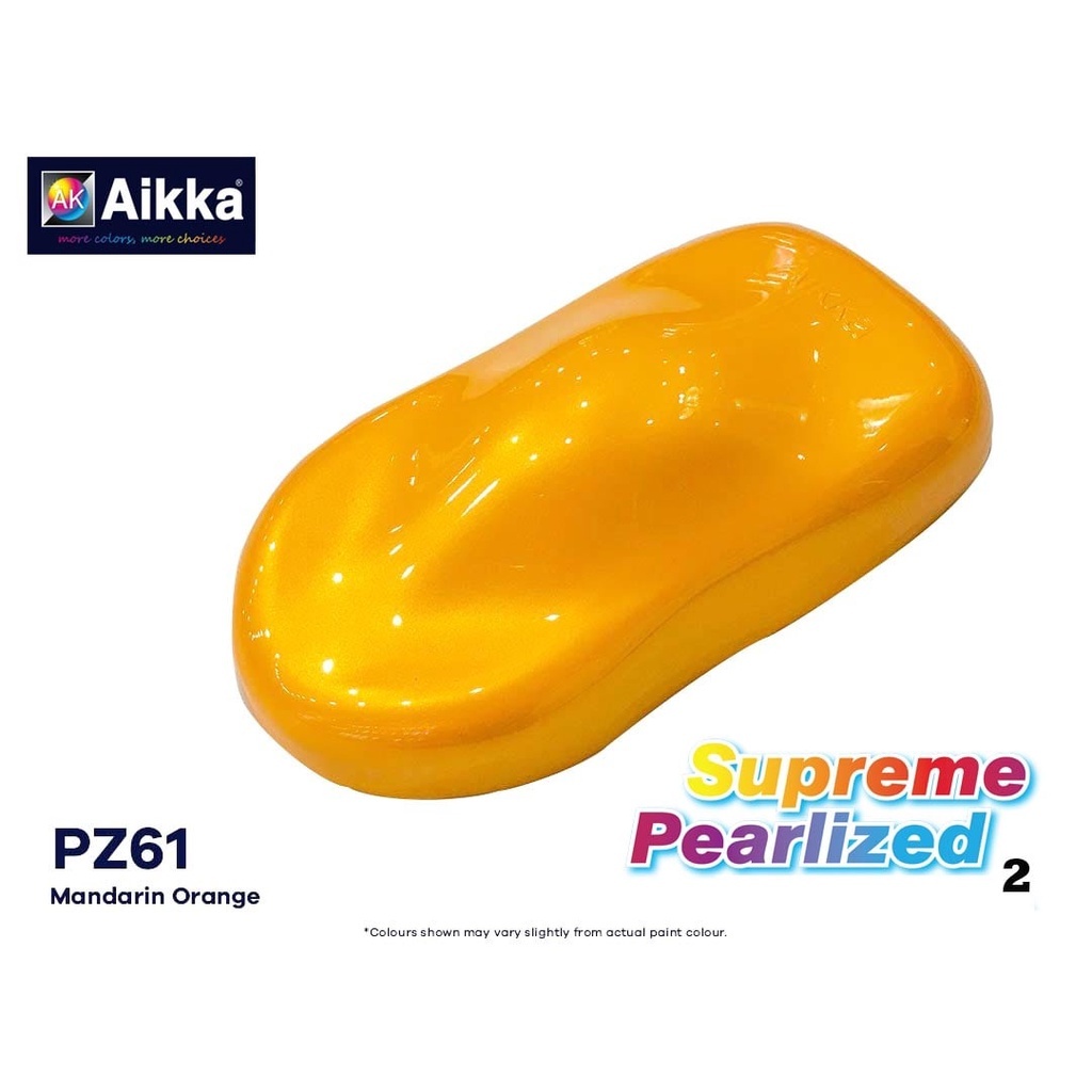 AIKKA PZ61 MANDARIN ORANGE SUPREME PEARLIZED 2K PAINT – POWER MAX
