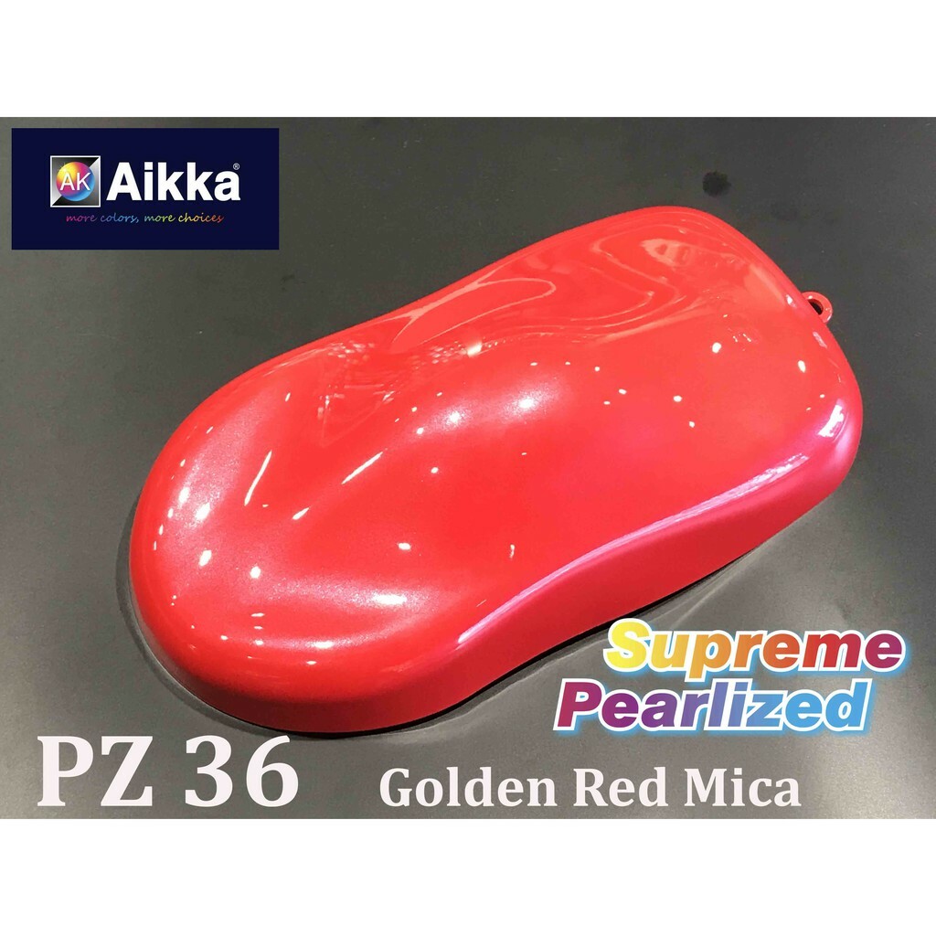 AIKKA PZ36 GOLDEN RED MICA SUPREME PEARLIZED 2K PAINT – POWER MAX