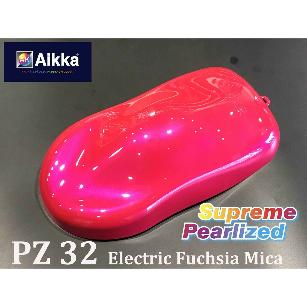 AIKKA PZ32 ELECTRIC FUCHSIA MICA SUPREME PEARLIZED 2K PAINT