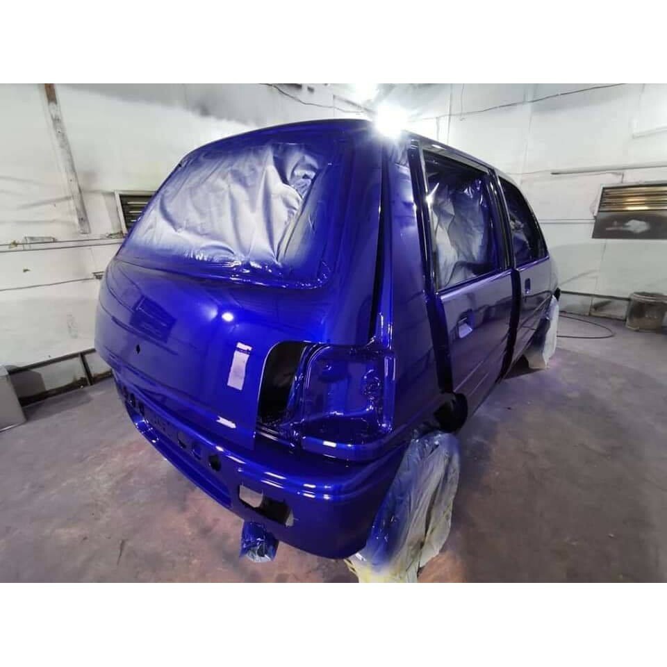 AIKKA PZ29 PARADISE BLUE MICA SUPREME PEARLIZED 2K PAINT