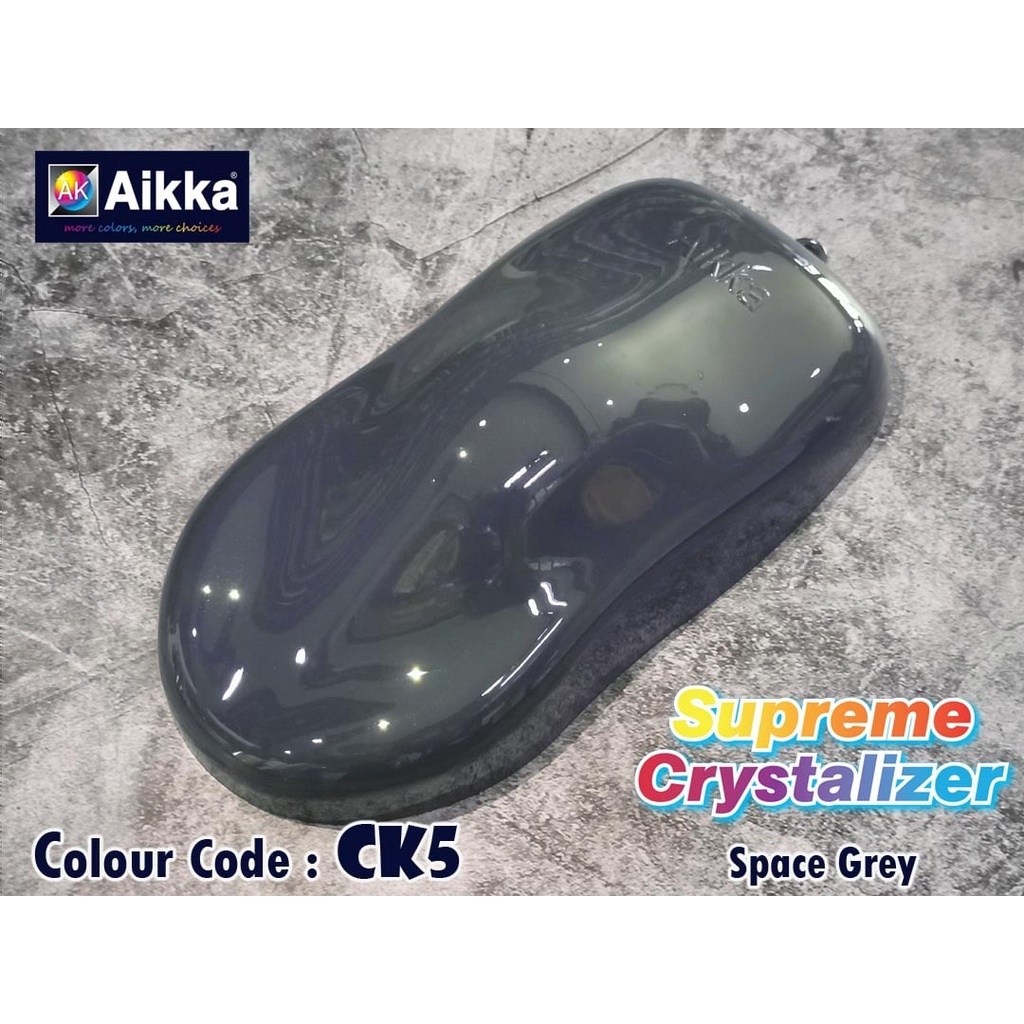 AIKKA CK5 SPACE GREY SUPREME CRYSTALIZER 2K PAINT – POWER AIKKA CK5 SPACE GREY SUPREME CRYSTALIZER 2K PAINT – POWER