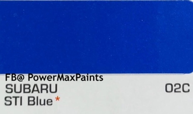 Car Paint Aerosol Spectral Paints Subaru 02C World Rally Blue Pearl ...
