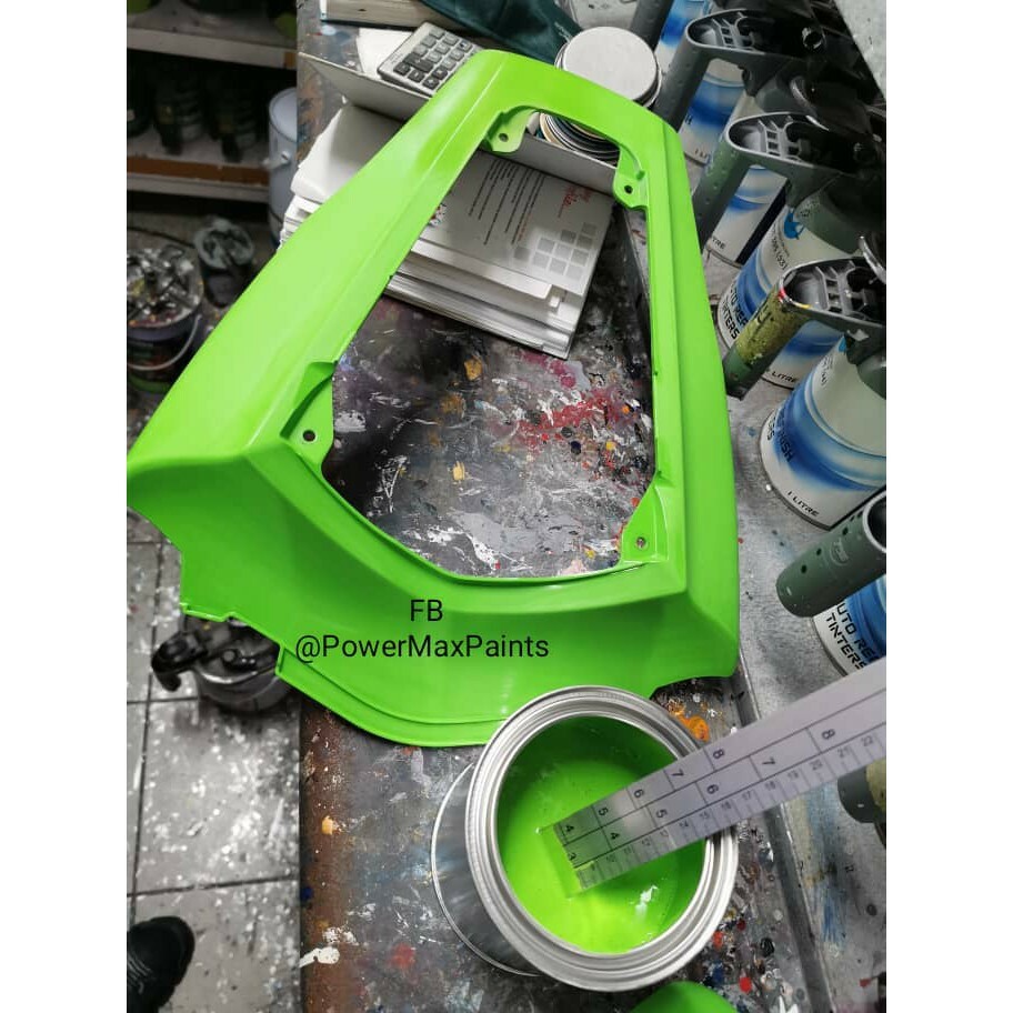 FORCE LIME GREEN ZX10R / ZX6R KAWASAKI NINJA 2K MOTOR PAINT FORCE LIME GREEN ZX10R / ZX6R KAWASAKI NINJA 2K MOTOR PAINT