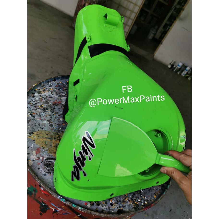 FORCE LIME GREEN ZX10R / ZX6R KAWASAKI NINJA 2K MOTOR PAINT FORCE LIME GREEN ZX10R / ZX6R KAWASAKI NINJA 2K MOTOR PAINT