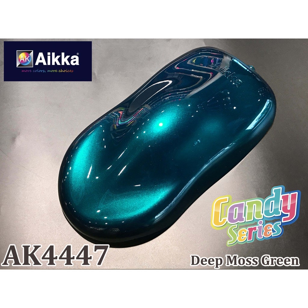 AIKKA AK4447 DEEP MOSS GREEN CANDY SERIES 2K CAR PAINT – POWER MAX