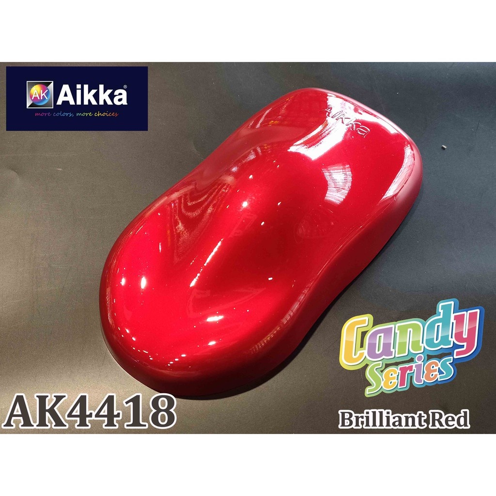 AIKKA AK4418 BRILLIANT RED CANDY SERIES 2K CAR PAINT – POWER MAX