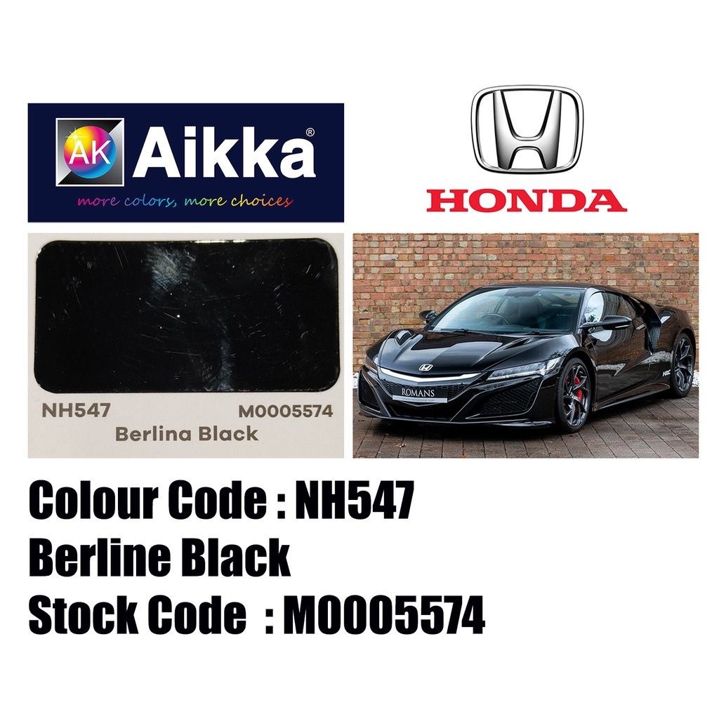 AIKKA HONDA NH547 BERLINA BLACK 2K CAR PAINT – POWER MAX PAINTS
