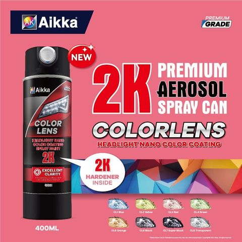 COLOR LENS AEROSOL