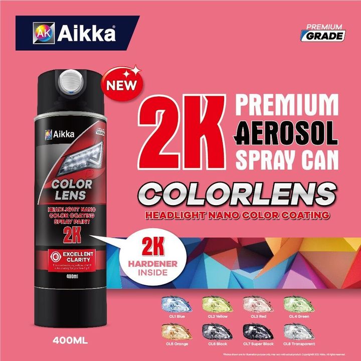 COLOR LENS AEROSOL