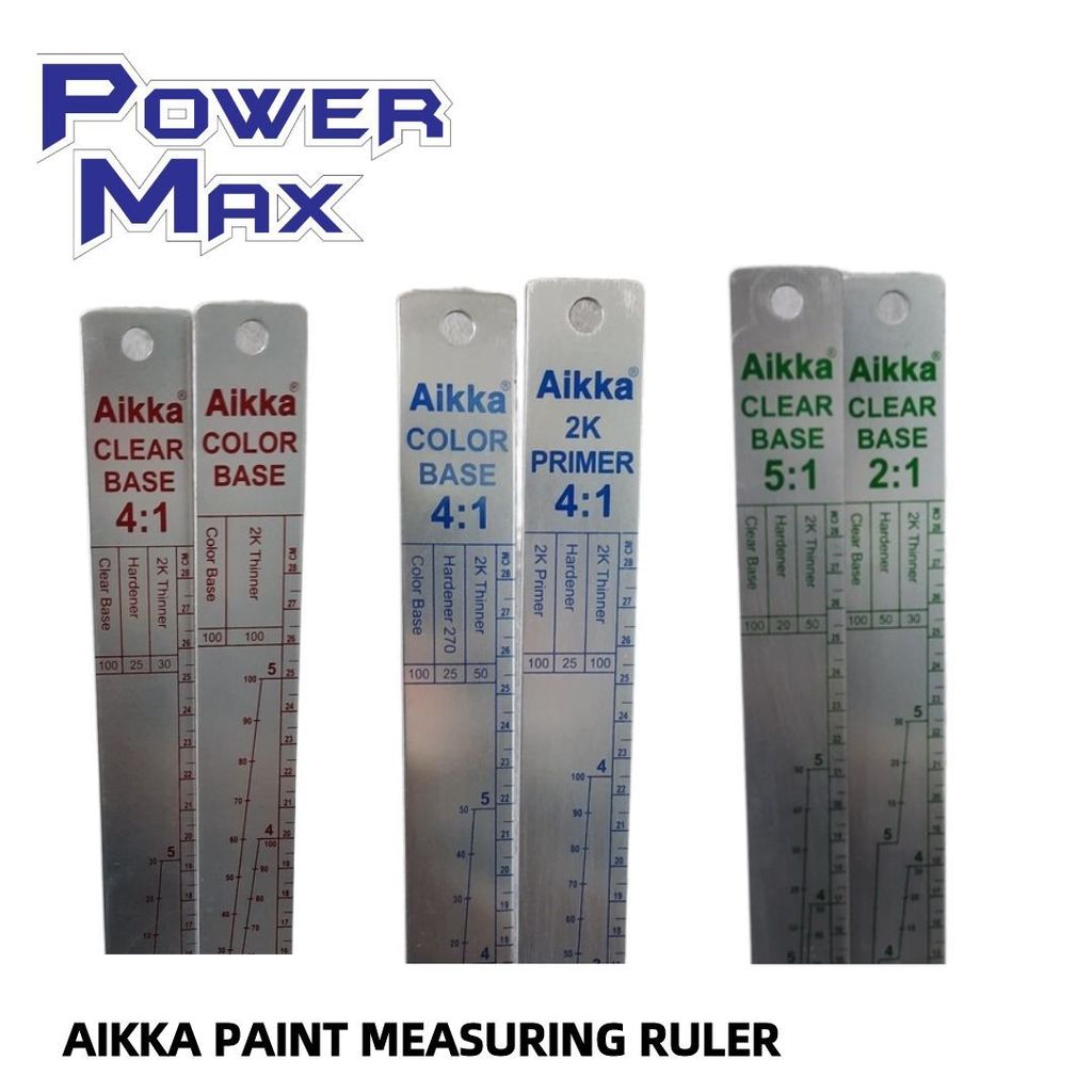 AIKKA PAINT MEASURING RULER 