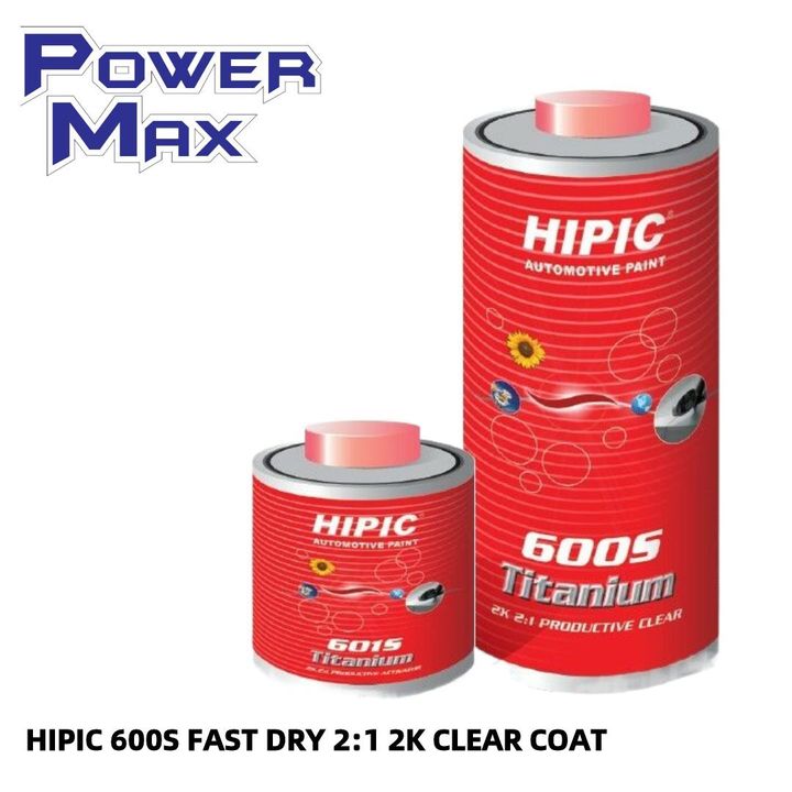 HIPIC 600S FAST DRY 2_1 2K CLEAR COAT