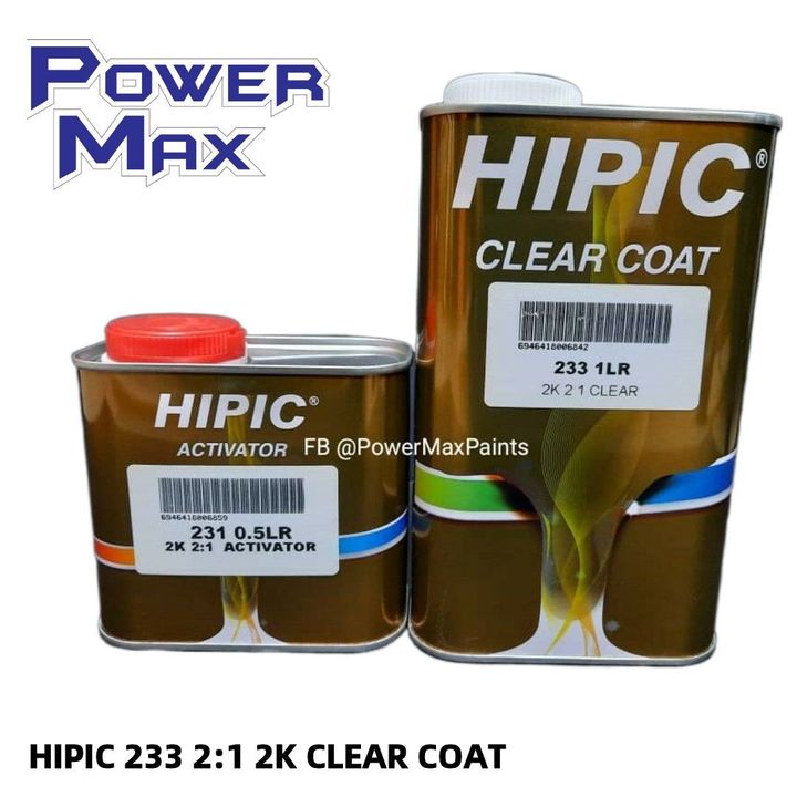 HIPIC 233 2_1 2K CLEAR COAT