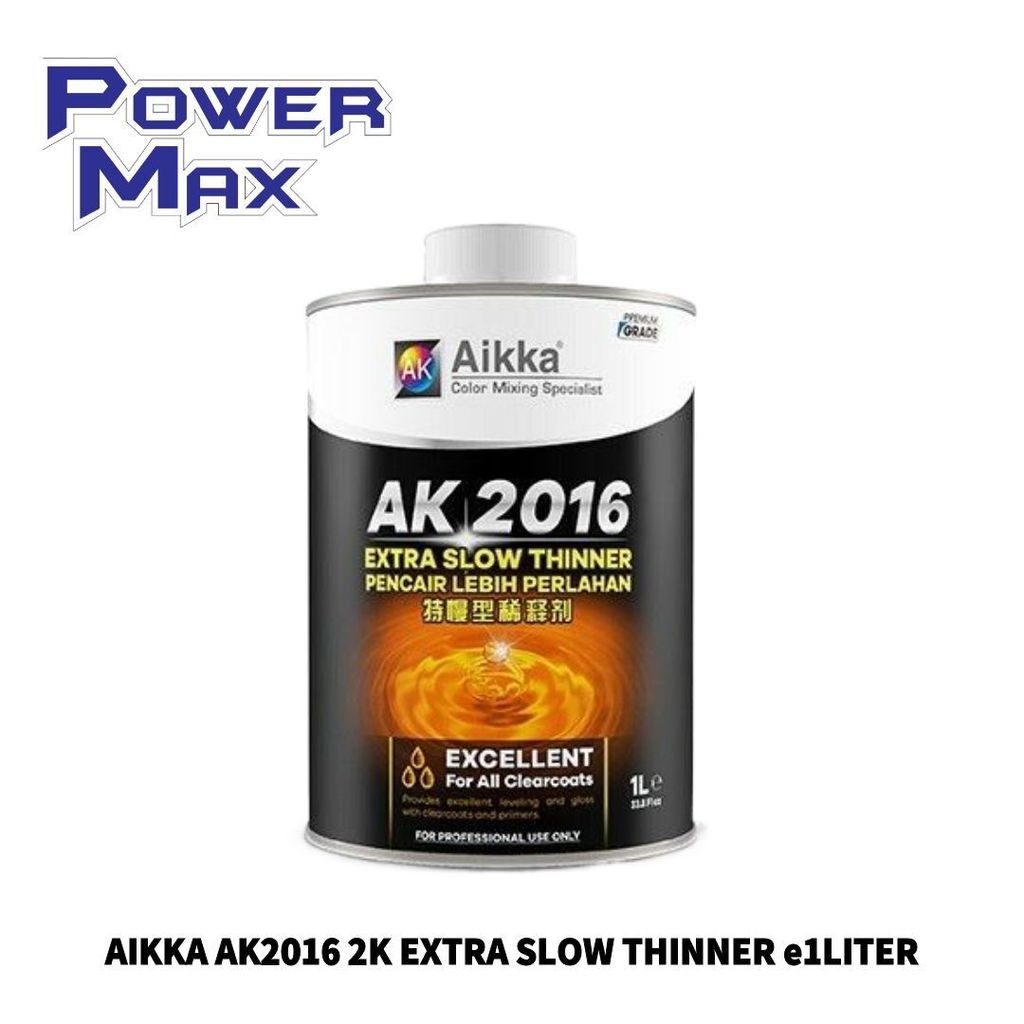 AIKKA AK2016 2K THINNER EXTRA SLOW e1LITER