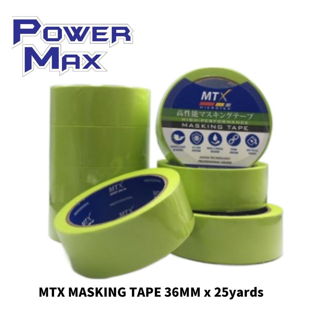 MTX MASKING TAPE 36MM x 25yards