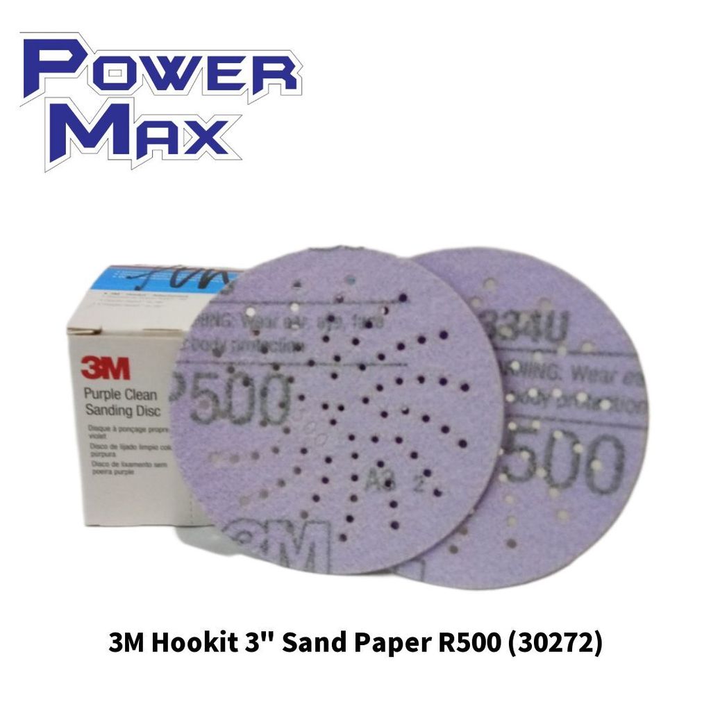 1 PCS - 3M Hookit 3_ Sand Paper R500 (30272)