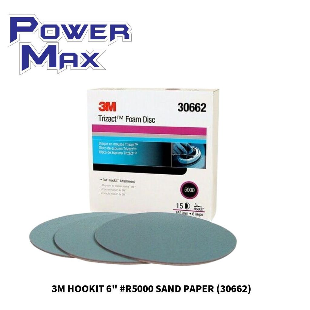 3M HOOKIT 6_ #R5000 SAND PAPER (30662)
