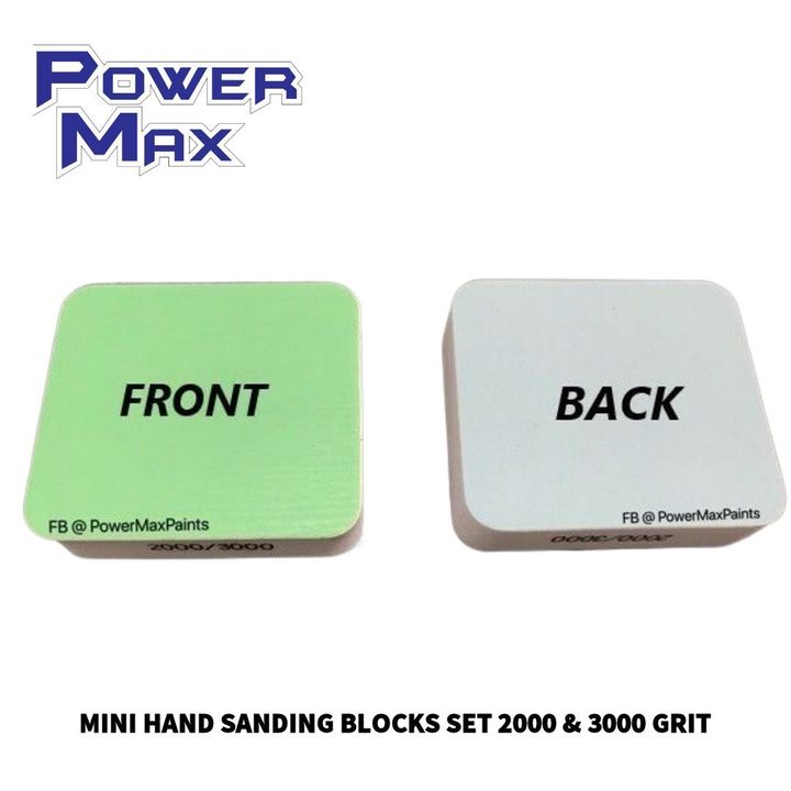 MINI HAND SANDING BLOCKS SET 2000 & 3000 GRIT 