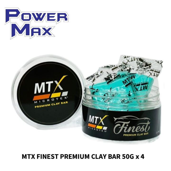 MTX FINEST PREMIUM CLAY BAR 50G x 4