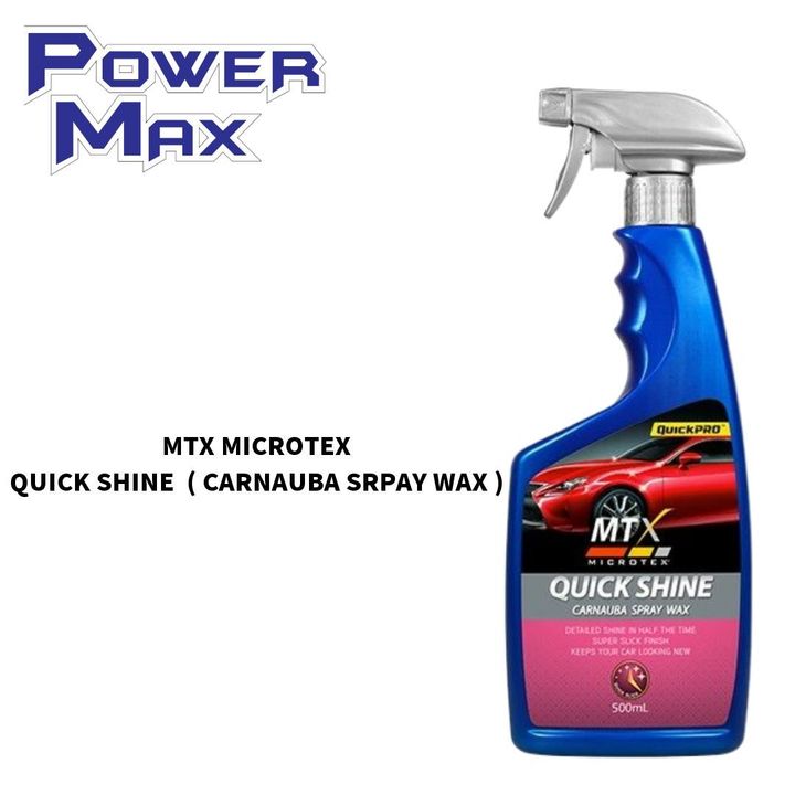QUICK SHINE ( CARNAUBA SRPAY WAX ) 500ML