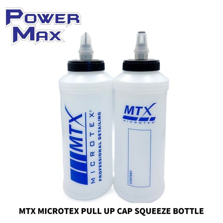 MTX MICROTEX PULL UP CAP SQUEEZE BOTTLE 300ML