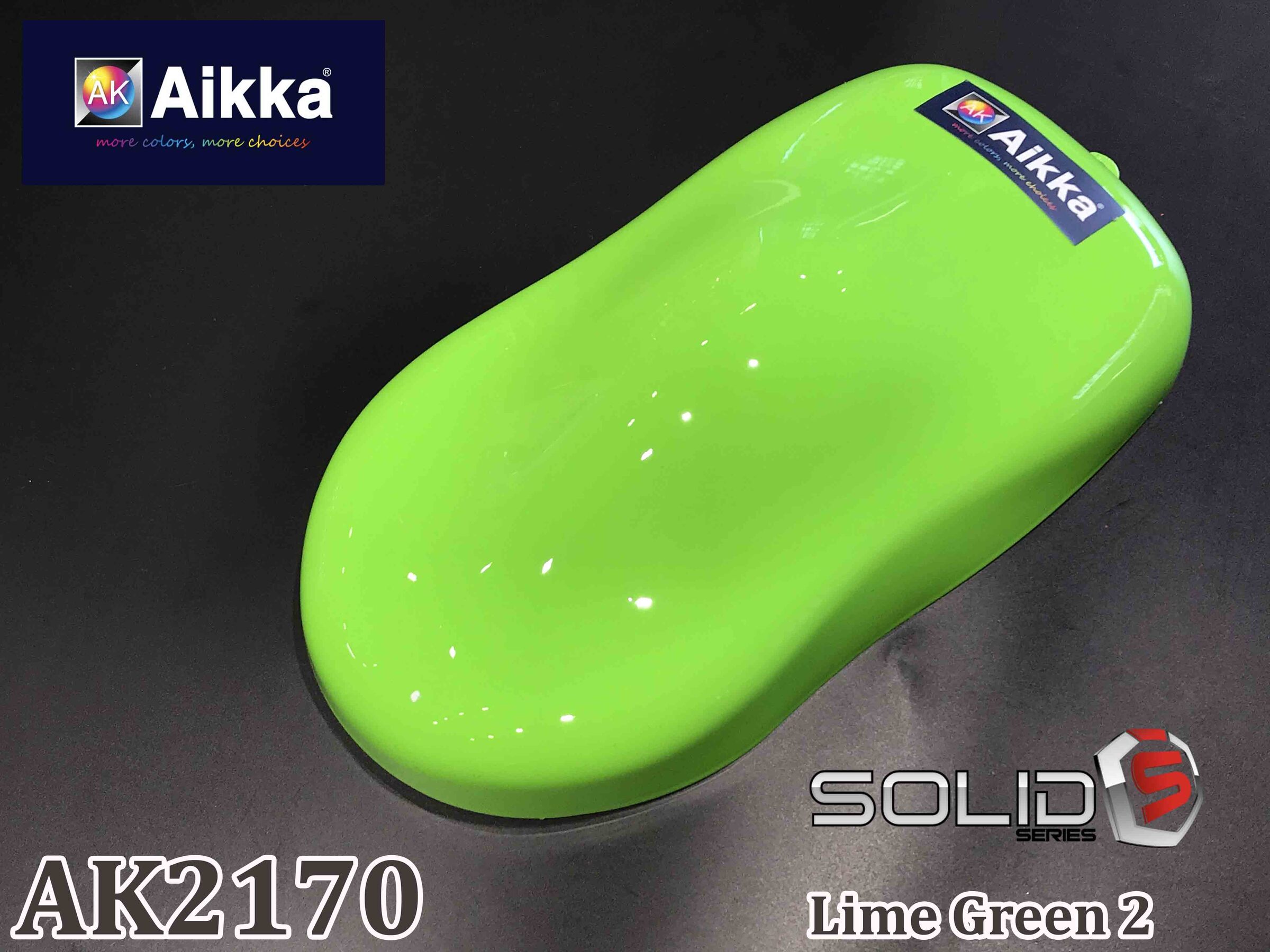 AIKKA AK2170 LIME GREEN II * SOLID S SERIES 2K PAINT – POWER MAX