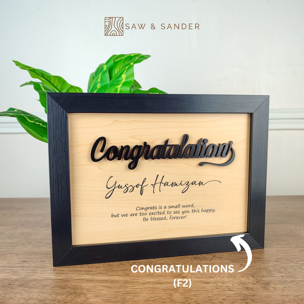 CONGRATULATIONS (F2)
