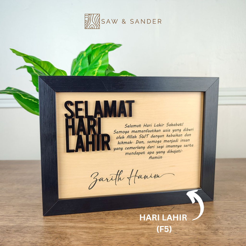 HARI LAHIR  (F5)