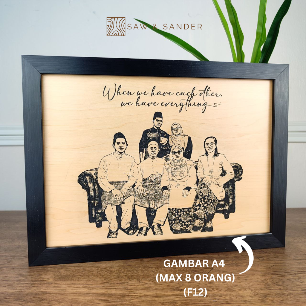 GAMBAR A4  (MAX 8 ORANG) (F12)