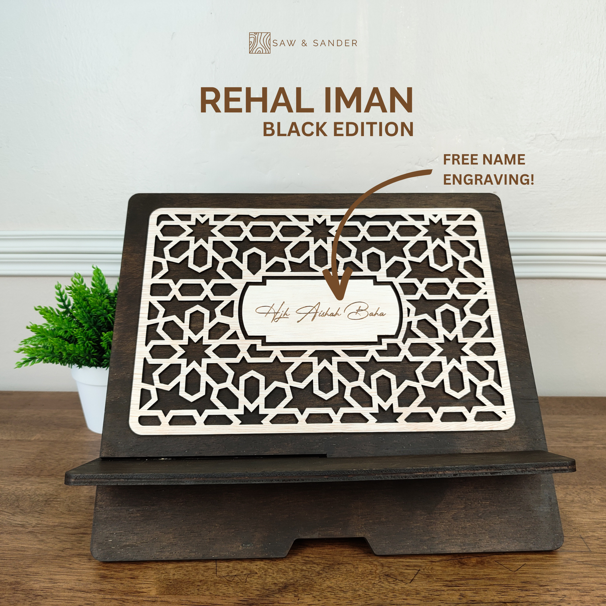 Rehal Iman Black Edition Engrave