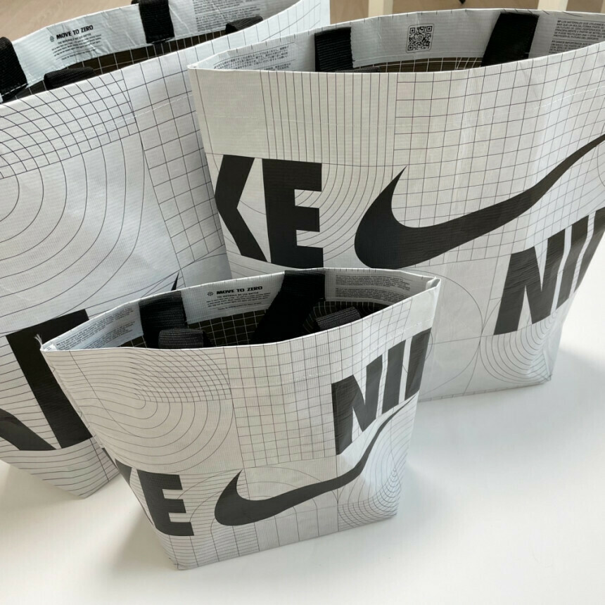 paper bag nike original