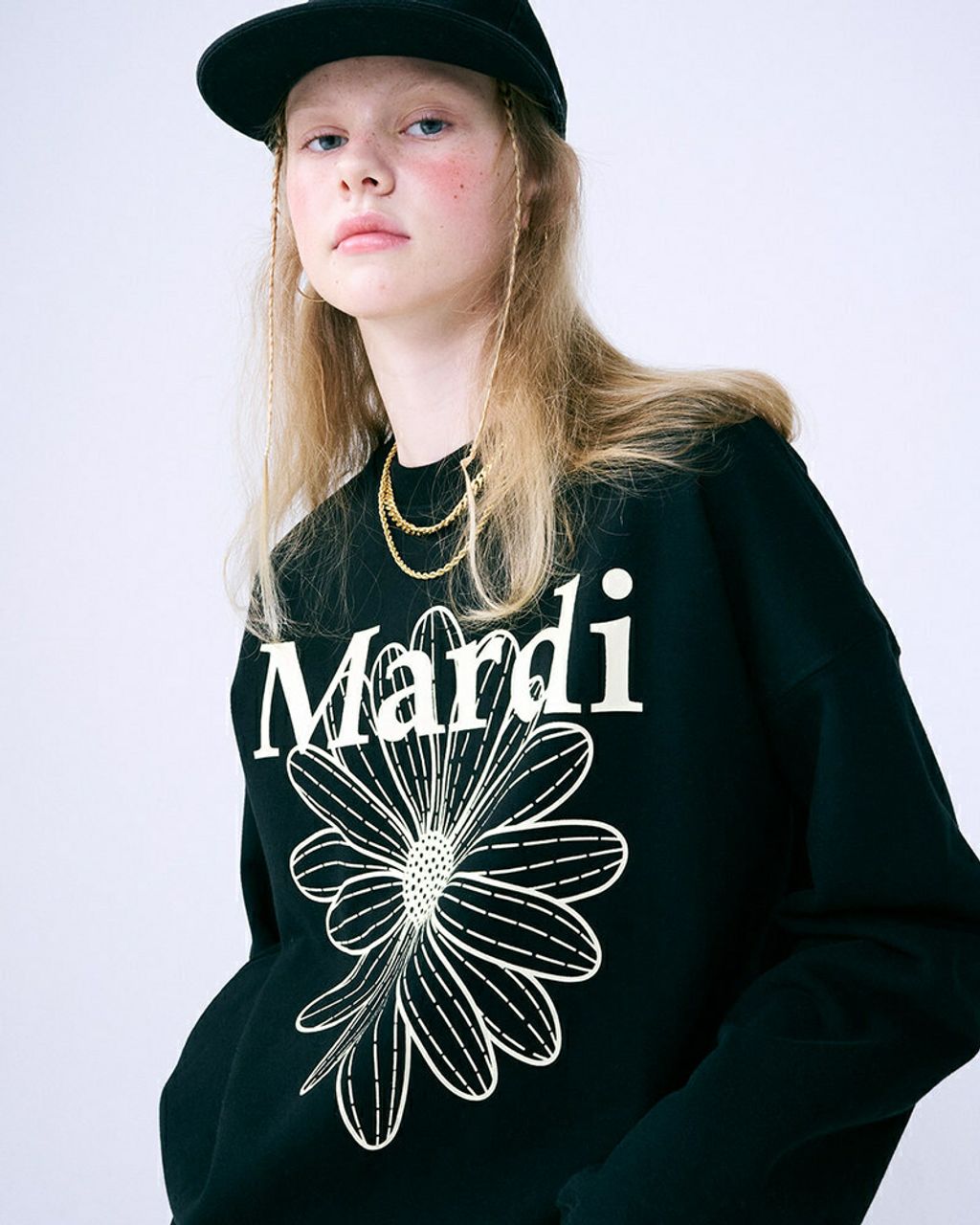 MARDI MERCREDI Sweatshirt Flower Mardi