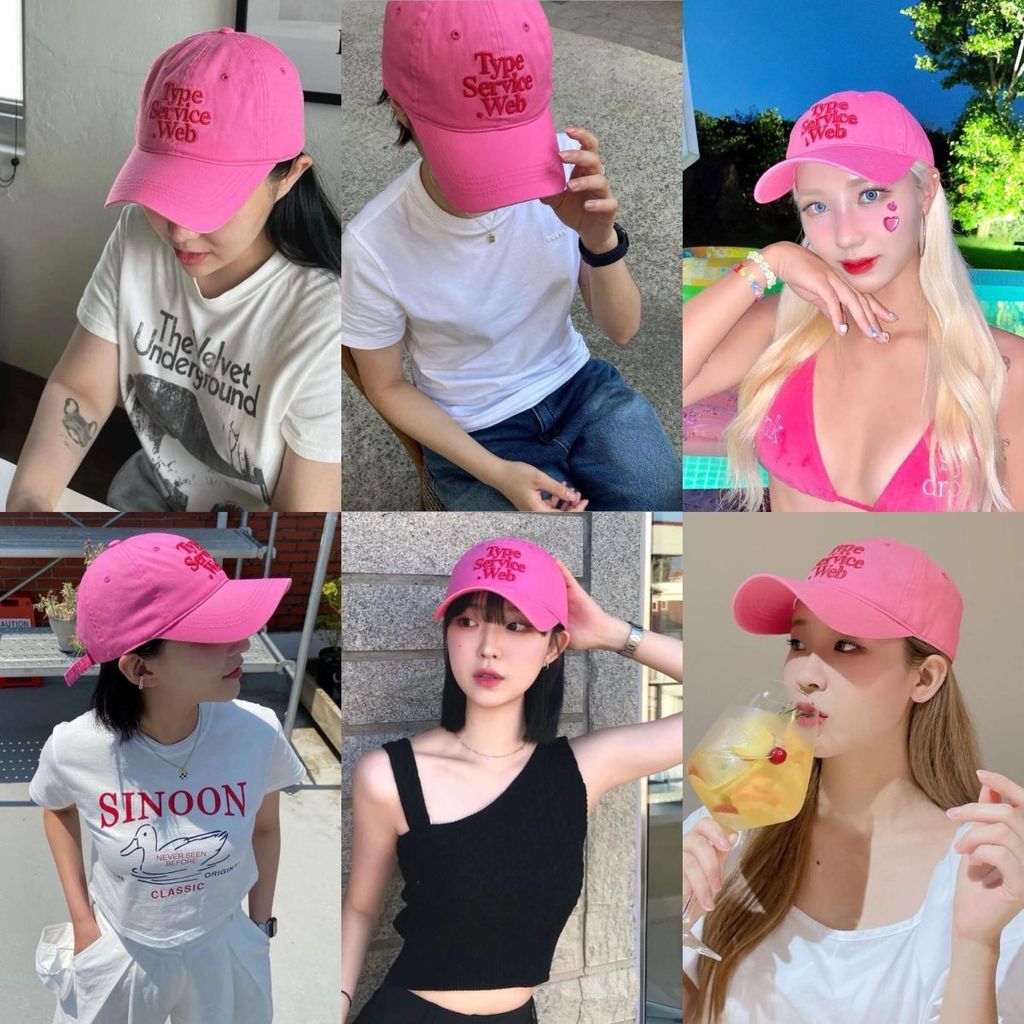 TYPESERVICE Web Cap - 22 Colors – Belle Korea