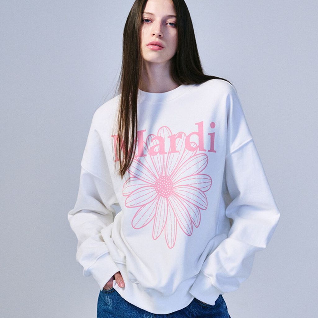 MARDI MERCREDI Sweatshirt Flower Mardi