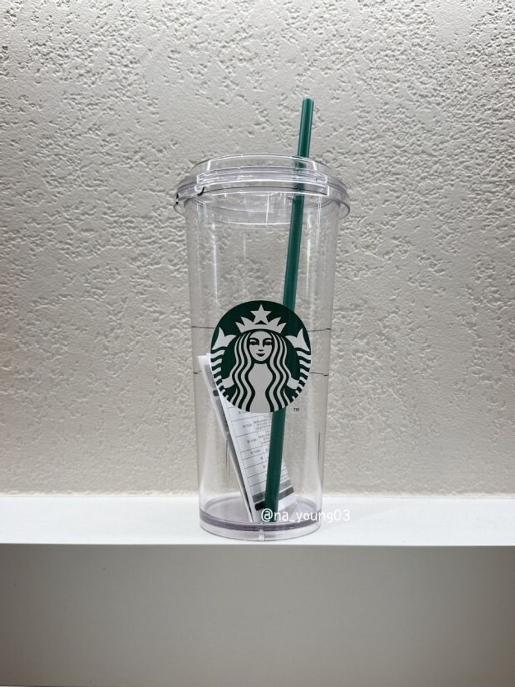 Starbucks Korea Siren Trenta Cold Cup 887ml with Free Decorative
