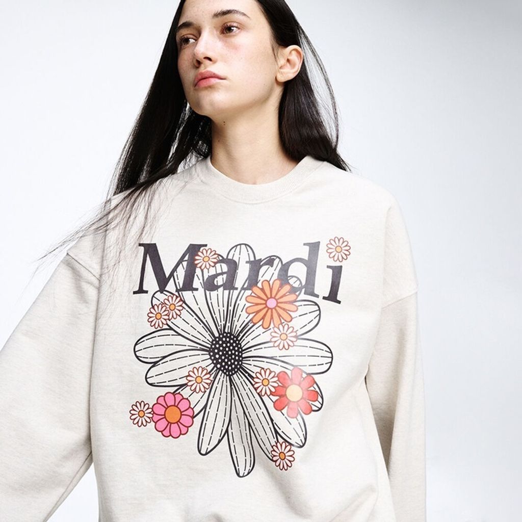 MARDI MERCREDI Sweatshirt Flower Mardi Blossom