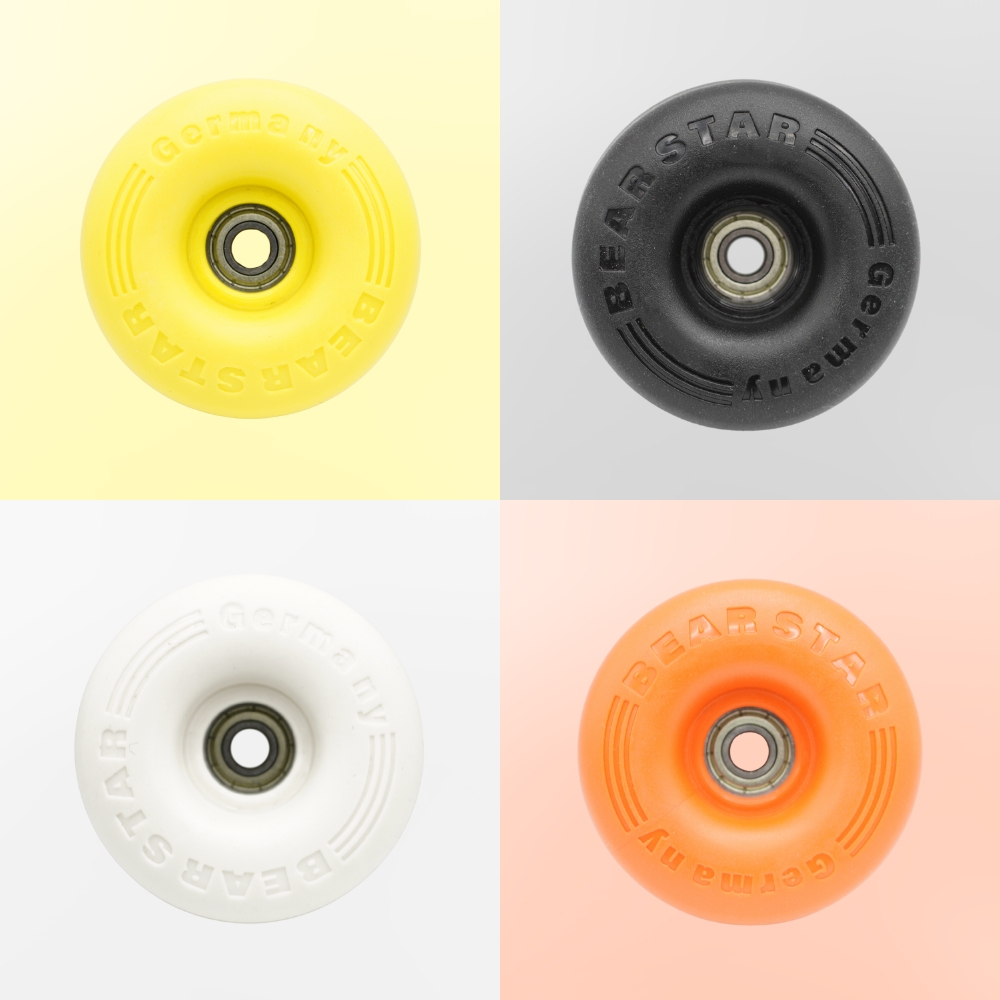 Elle wheels with color background
