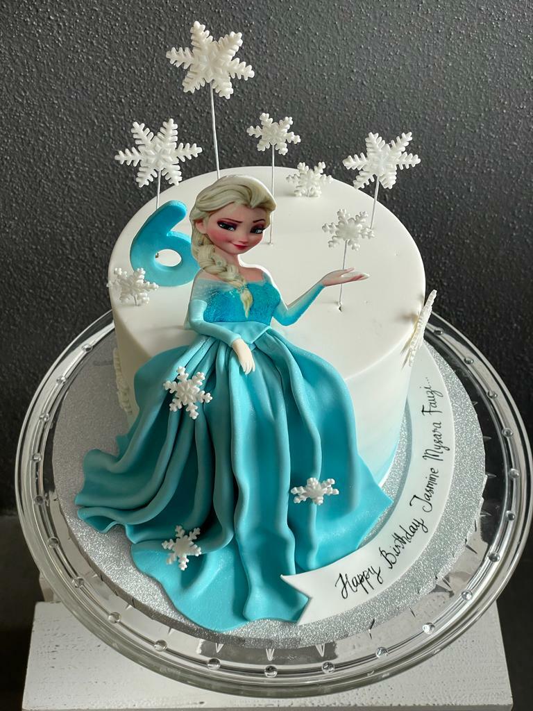 Frozen Birthday Cake - Design 3 - Make Our Cake