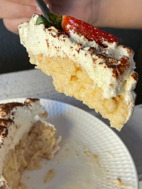 Tres Leches scoop