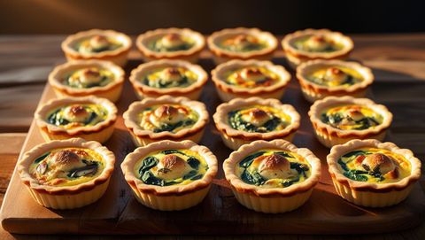 12 mini quiches