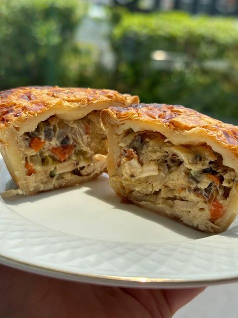 Chicken Pie inside