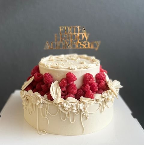 raspberry table cake 2