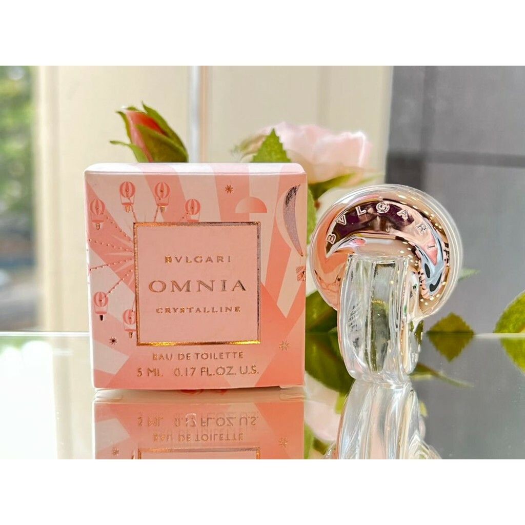Authentic Bvlgari Omnia Crystalline EDT 5ml Perfume Miniature Chokperfume