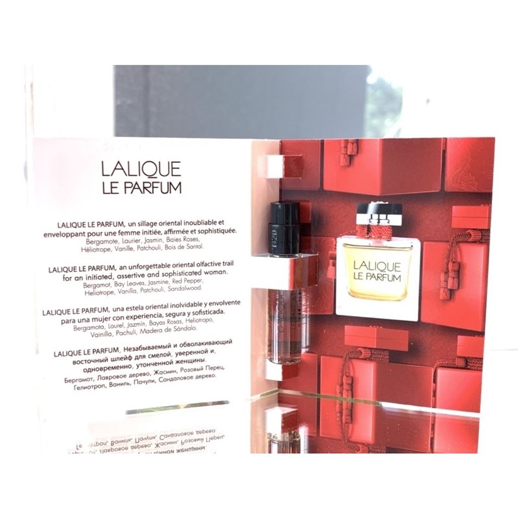 Authentic Lalique Le Parfum EDP 1.8ml Perfume Sample Vial – Chokperfume