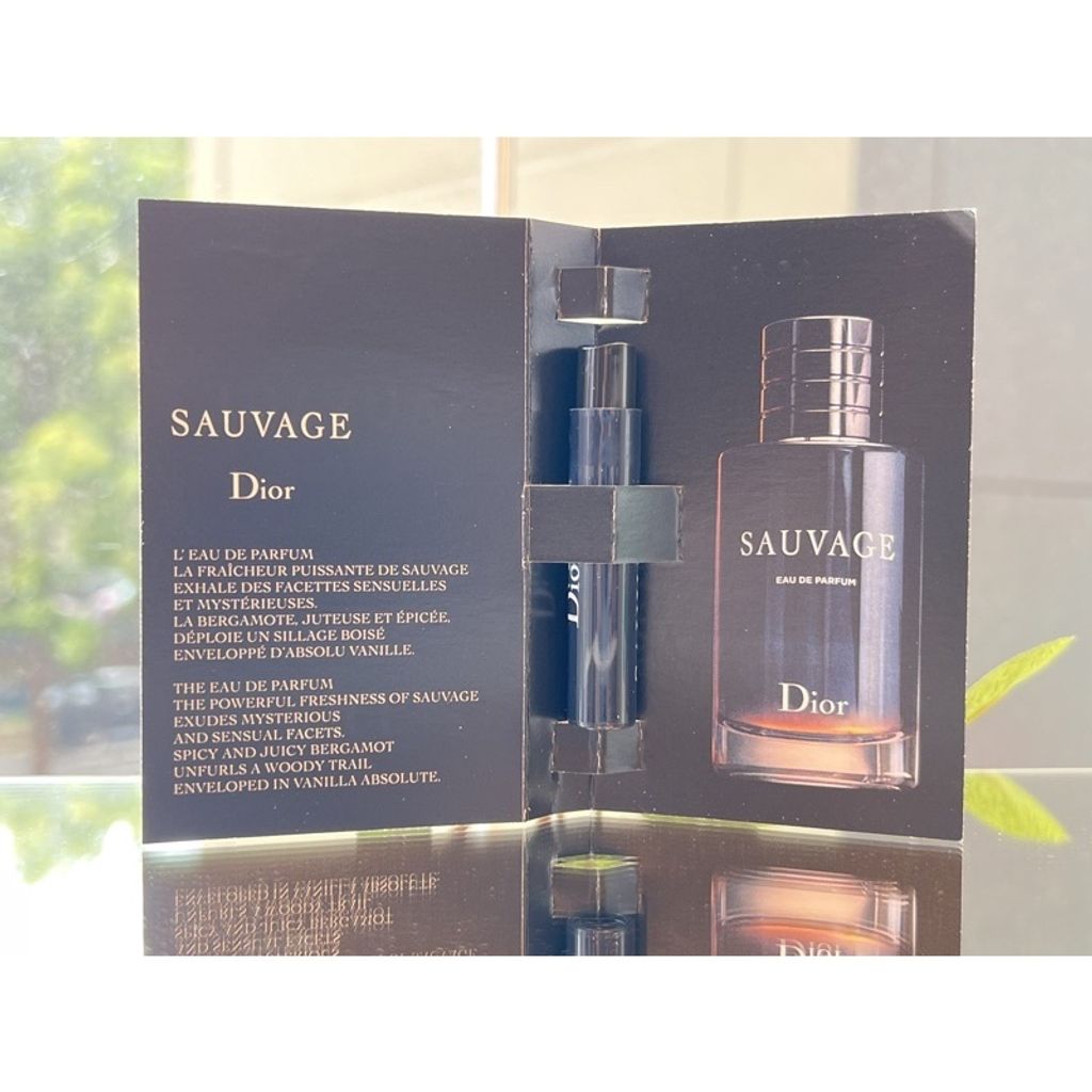 Authentic Dior Sauvage EDP 1ml Perfume Sample Vial Chokperfume