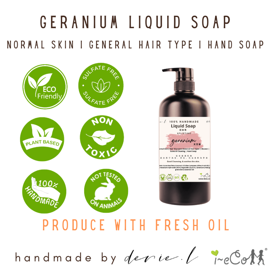 Geranium Liquid Soap