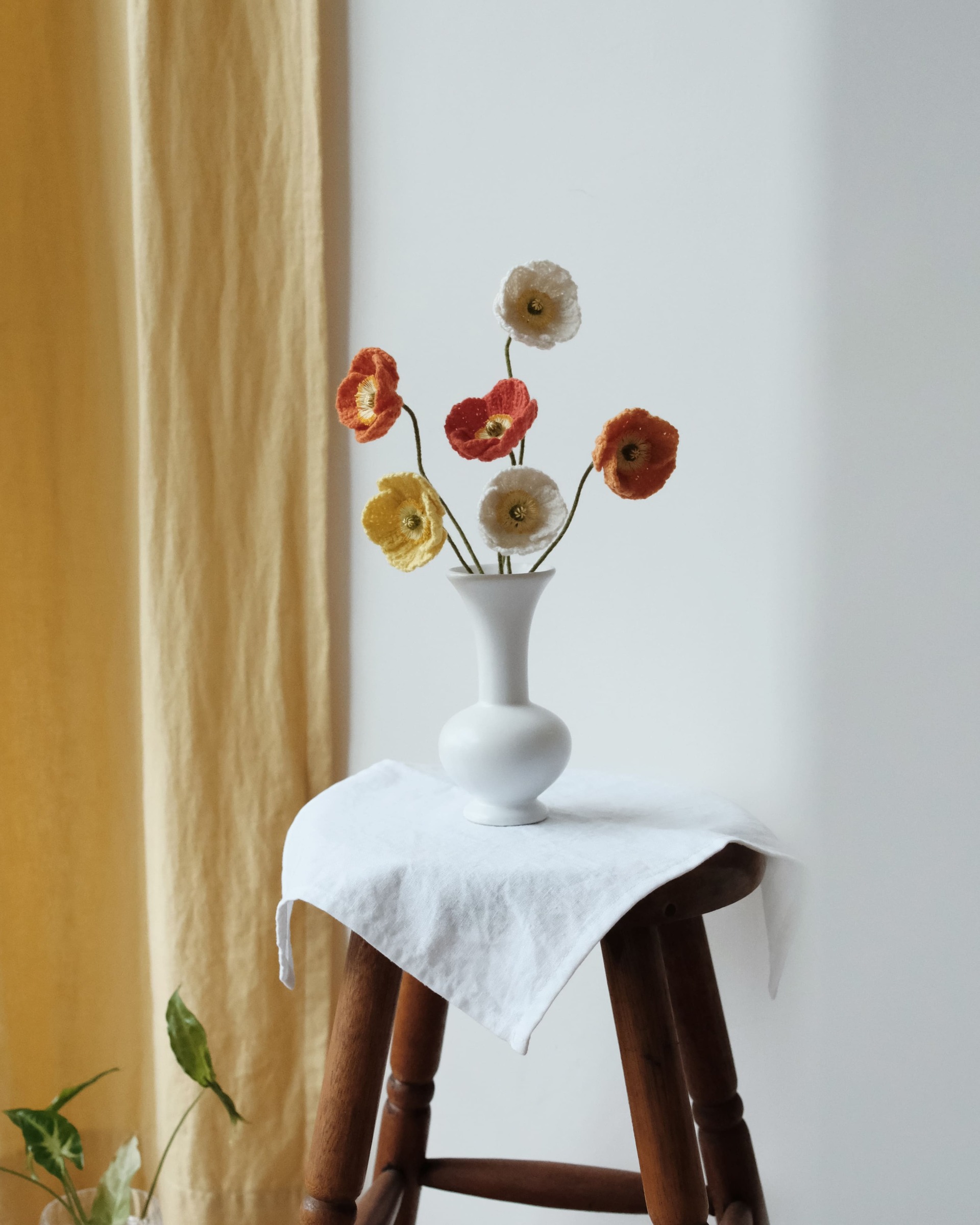 miknithouse_ 編織花_冰島罌粟3