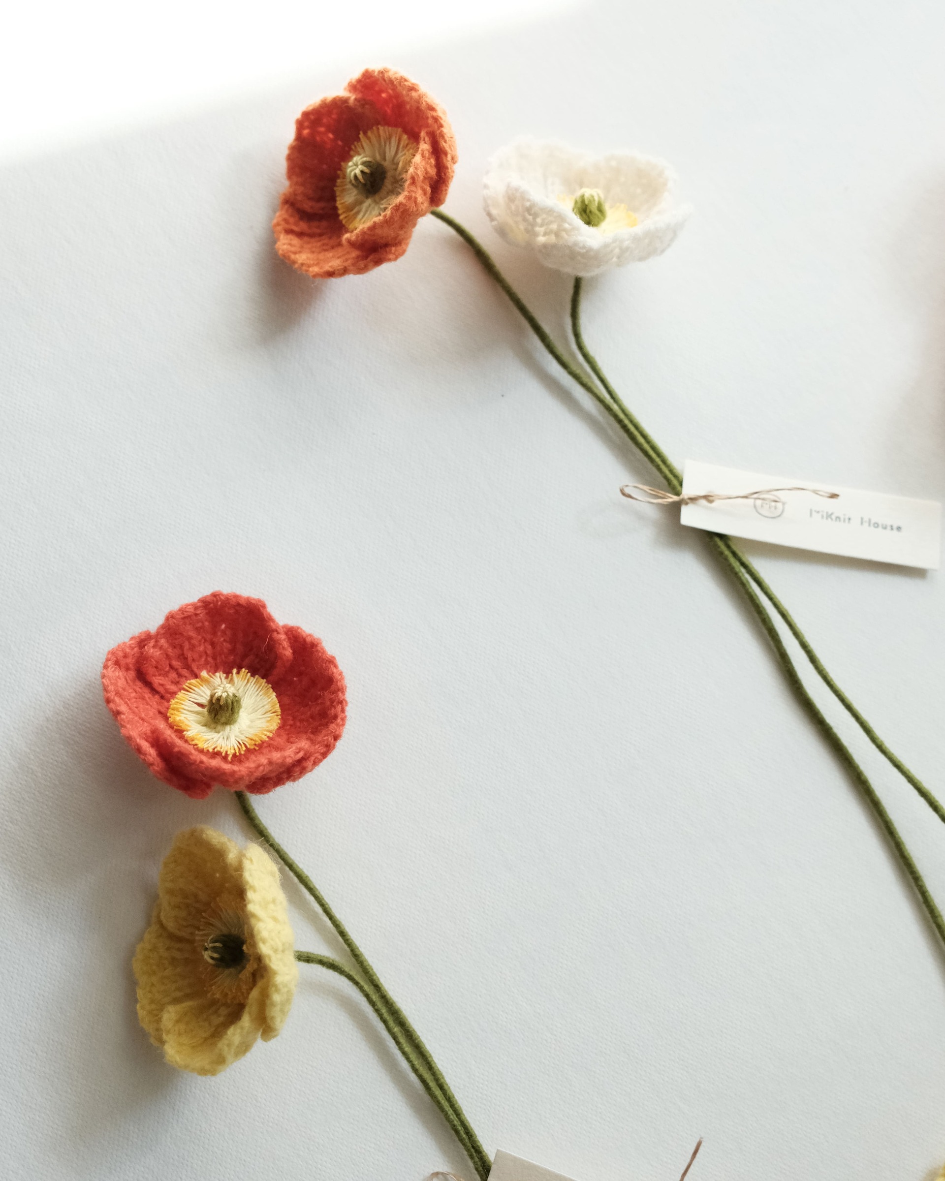 miknithouse_ 編織花_冰島罌粟6