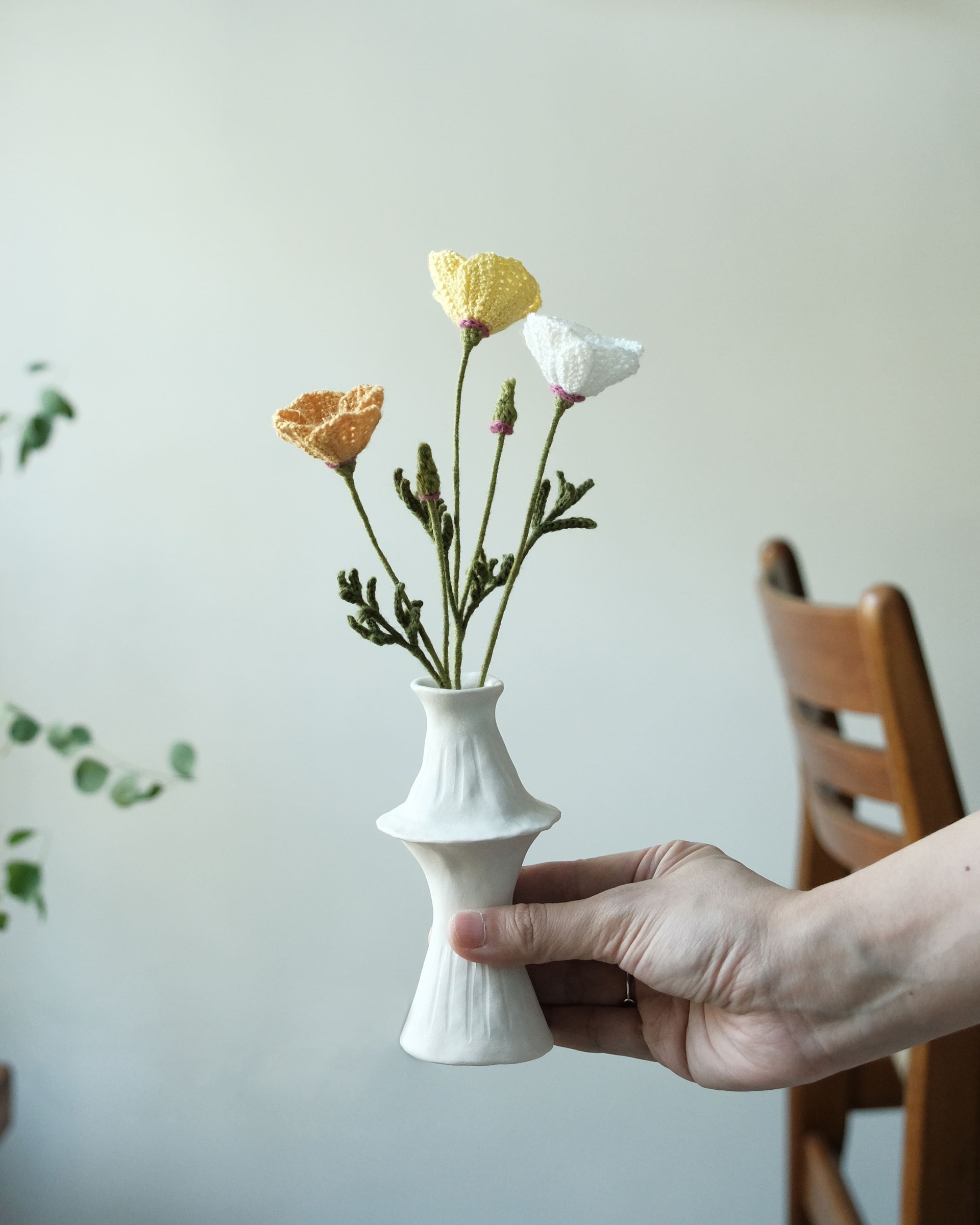 miknithouse_ 編織花_ 花菱草6